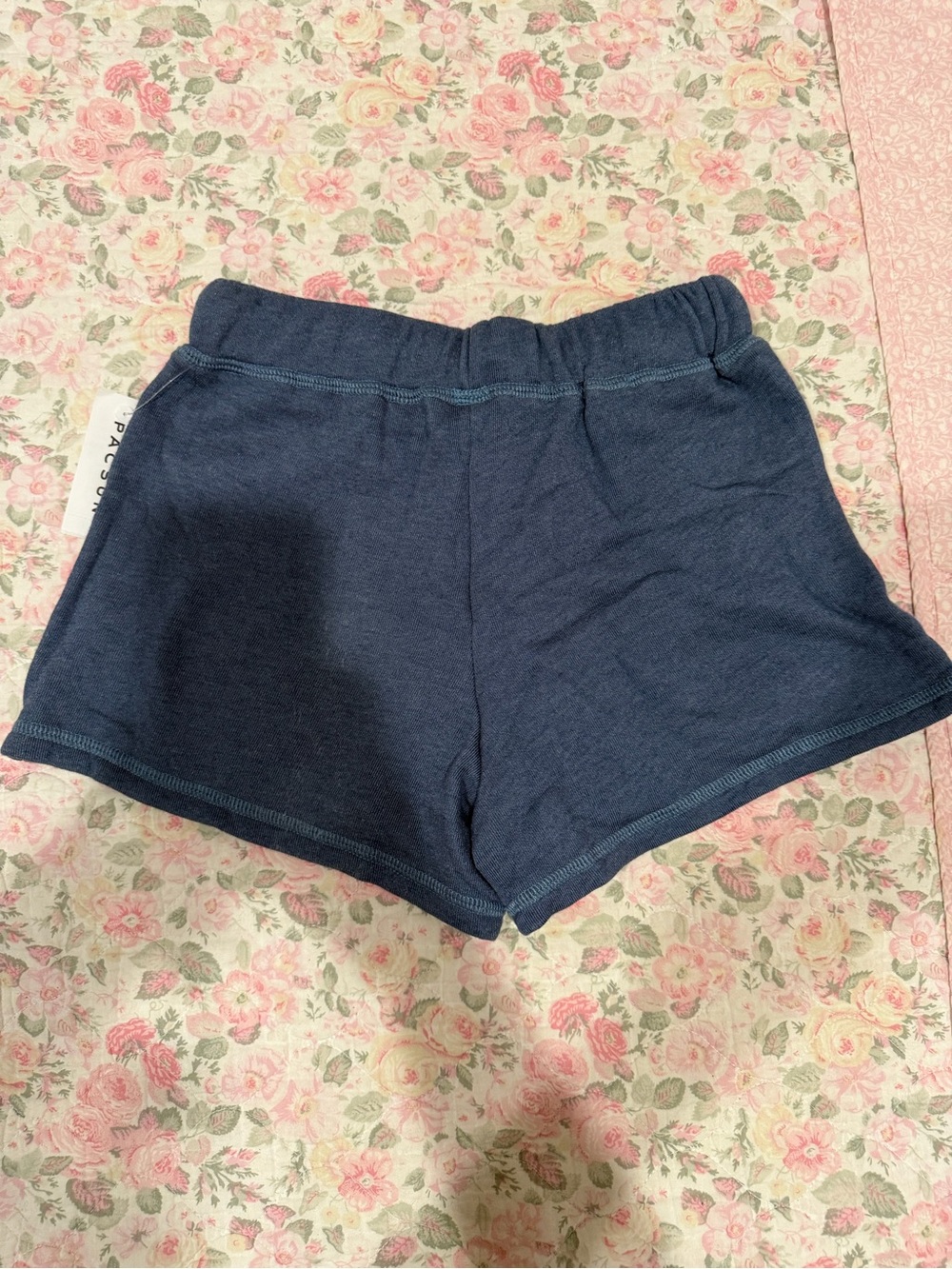 ‘Boys Lie’ Navy Shorts - Picture 2 of 4